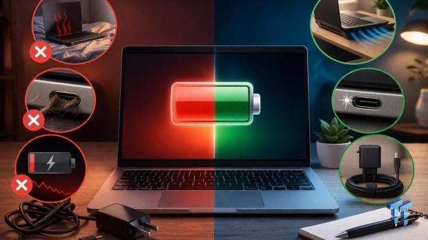 Common Laptop Battery Mistakes That Reduce Battery Lifespan in 2026