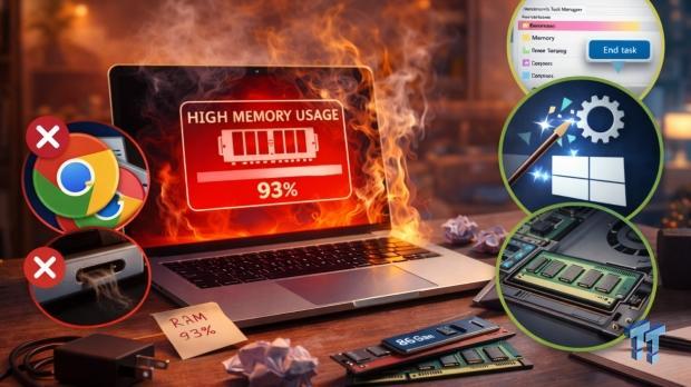 Windows Using Too Much RAM? Here's How to Fix It