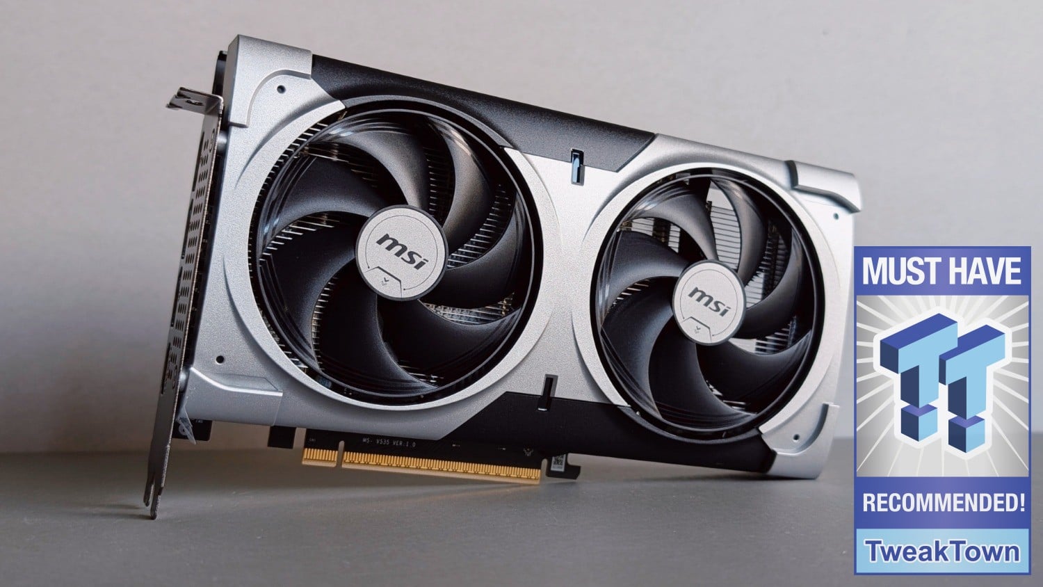 MSI's compact and overclocked GeForce RTX 5060 Ti 16G VENTUS 2X OC PLUS is a 1440p winner thanks to DLSS and perfect for small-form-factor builds.