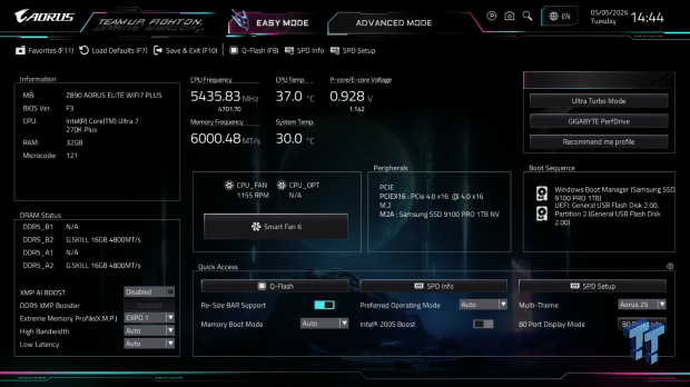 GIGABYTE Z890 AORUS Elite WiFi7 Plus Motherboard Review - Right in the sweet spot 12