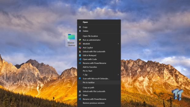 Windows 11 will not let you pin a folder to the taskbar, but a 30-second workaround does 04