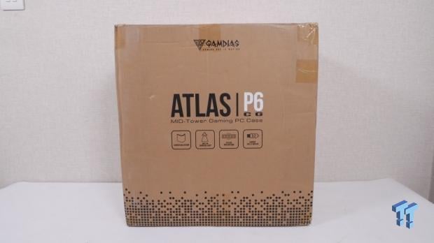 GAMDIAS Atlas P6 CG Dual Chamber Mid-Tower Chassis Review 2