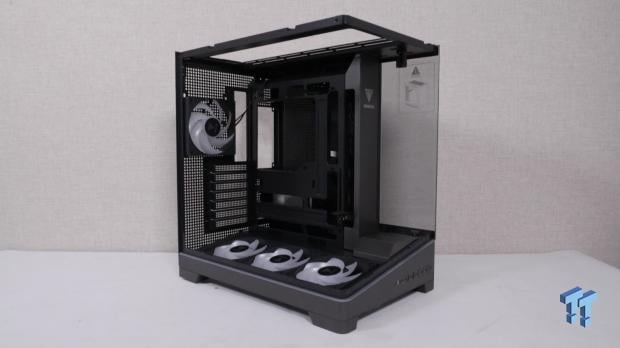 GAMDIAS Atlas P6 CG Dual Chamber Mid-Tower Chassis Review 31