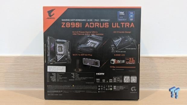 GIGABYTE Z890I AORUS Ultra Motherboard Review - Mini-ITX with