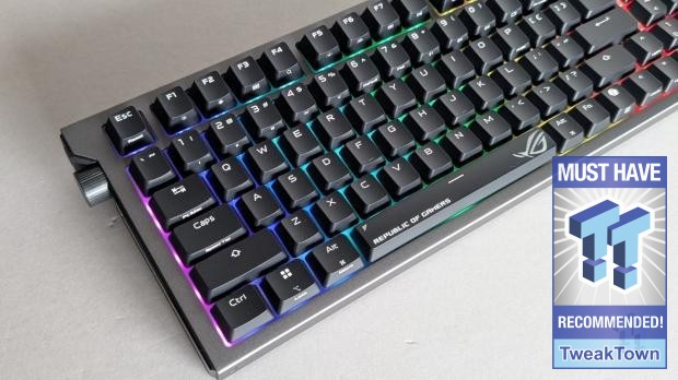 ASUS ROG Strix Morph 96 Wireless Gaming Keyboard - Great Performance, More Affordable