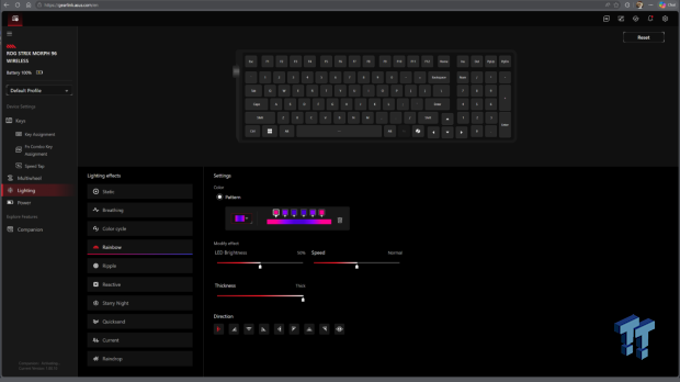 ASUS ROG Strix Morph 96 Wireless Gaming Keyboard Review - Great Performance, More Affordable 20