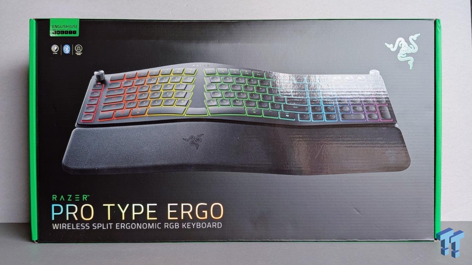 Custom Split Razer Keyboard Razer Pro Type Ergo Wireless Split Ergonomic Keyboard Review - Built ...