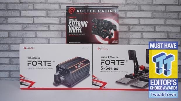 Asetek Forte S-Series Racing Simulator Bundle