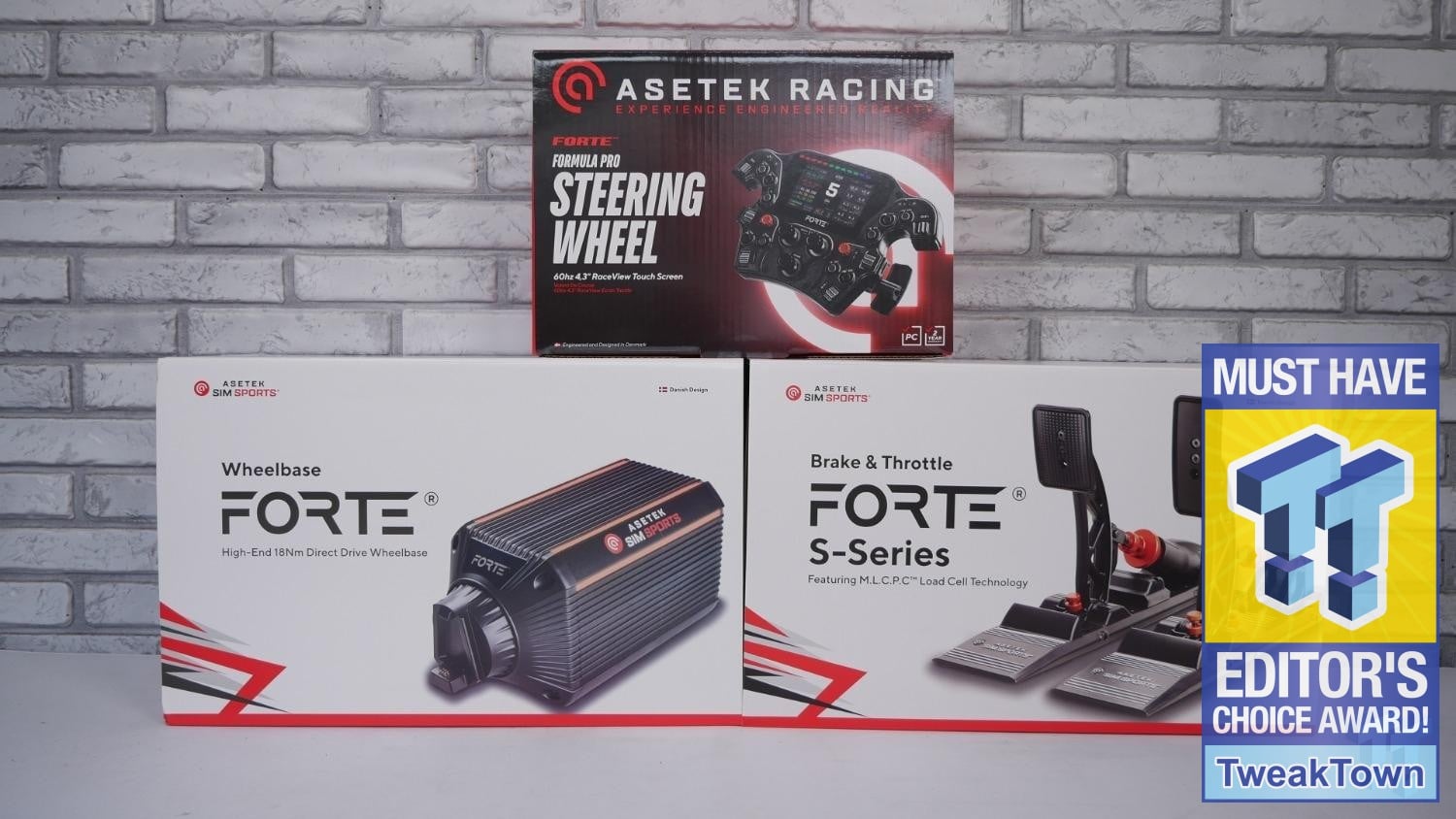 Asetek's Forte S-Series Racing Simulator Bundle delivers high-end components, excellent performance, and serious long-term sim racing value.
