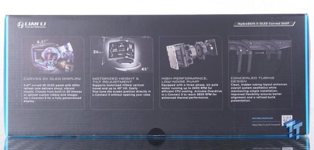 Lian Li HYDROSHIFT II 360P OLED Curved Liquid CPU Cooler Review 03
