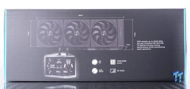 Lian Li HYDROSHIFT II 360P OLED Curved Liquid CPU Cooler Review 05