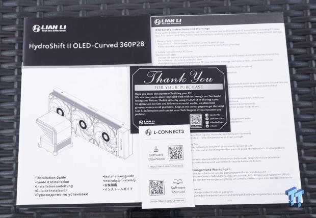 Lian Li HYDROSHIFT II 360P OLED Curved Liquid CPU Cooler Review 28