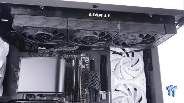 Lian Li HYDROSHIFT II 360P OLED Curved Liquid CPU Cooler Review 34