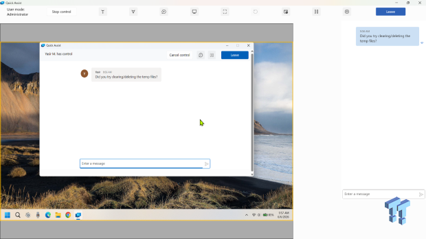 Quick Assist is the only remote-support tool I open when a relative calls about their PC 06