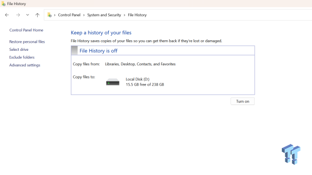 I read the Windows Backup app screen carefully, and it does not back up what most people think 03