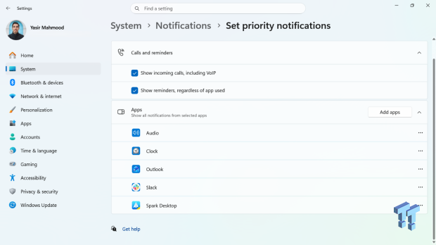 I stopped Windows 11 notifications from interrupting me with Do Not Disturb, Focus, and a priority list 05