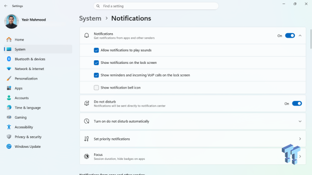 I stopped Windows 11 notifications from interrupting me with Do Not Disturb, Focus, and a priority list 07