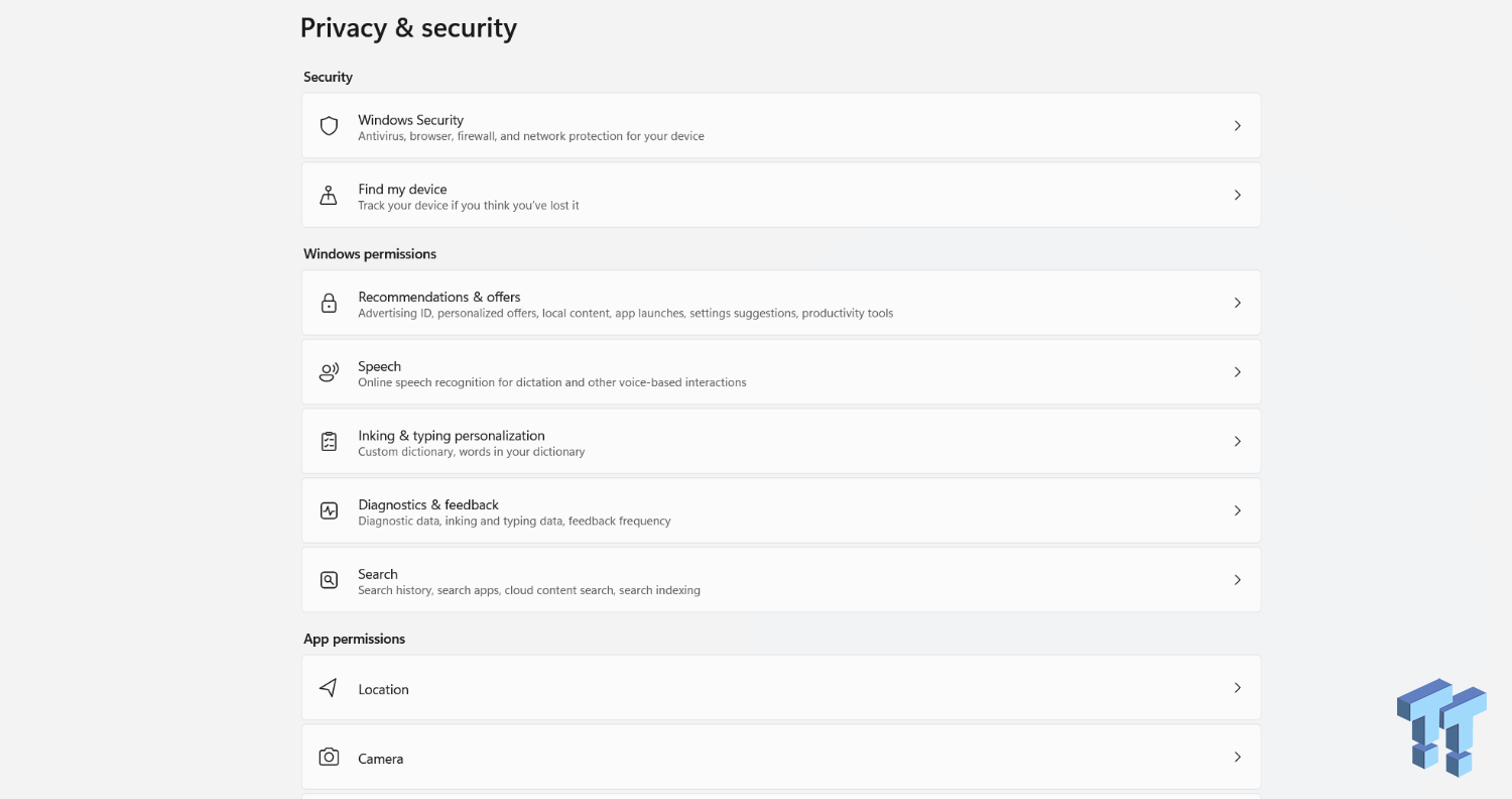 System Settings Privacy 7 Windows settings to change right after installation for better ...