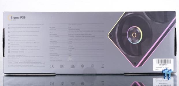 Ocypus Sigma F36 BK ARGB Cooling Fan Review: high airflow and unified design in one frame 03