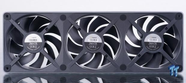 Ocypus Sigma F36 BK ARGB Cooling Fan Review: high airflow and unified design in one frame 08