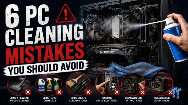 6 PC cleaning mistakes to avoid for safer hardware maintenance