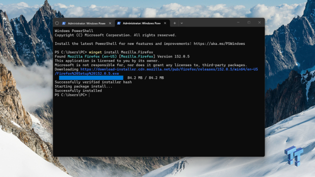 I install and update most of my apps with this Windows command now, and I stopped downloading sketchy installers 04
