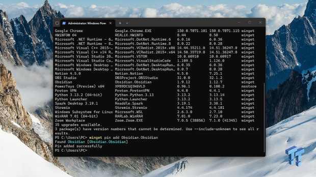 I install and update most of my apps with this Windows command now, and I stopped downloading sketchy installers 07