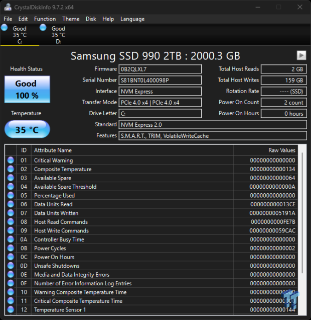 Samsung 990 2TB SSD Review - Ninth Gen QLC at PCIe Gen4 Speeds 02