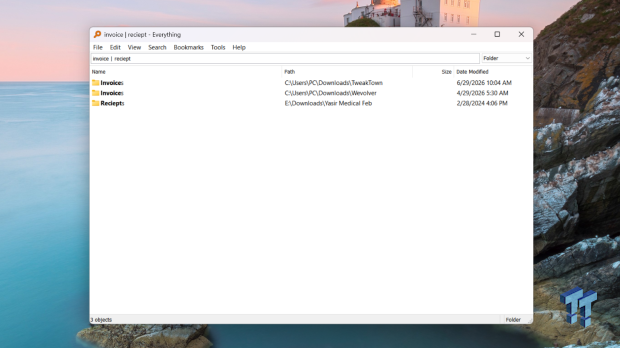 I use this decade-old free tool that finds files faster than Windows Search does 04