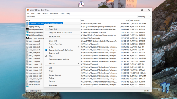 I use this decade-old free tool that finds files faster than Windows Search does 06