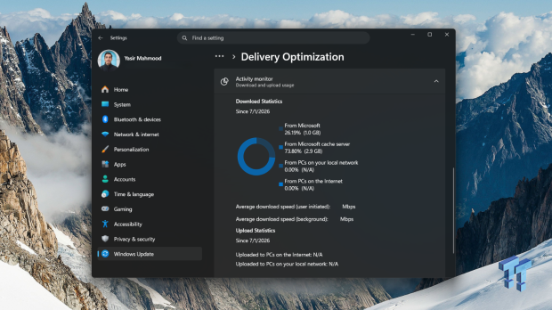 I capped Windows Update's bandwidth with Delivery Optimization, and my downloads stopped choking 02