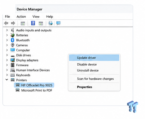 Printer Not Working in Windows? How to fix detection, print queues and drivers 08