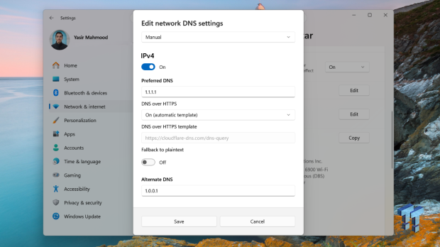 I switched my PC to encrypted DNS in Windows 11, and browsing felt more private 02