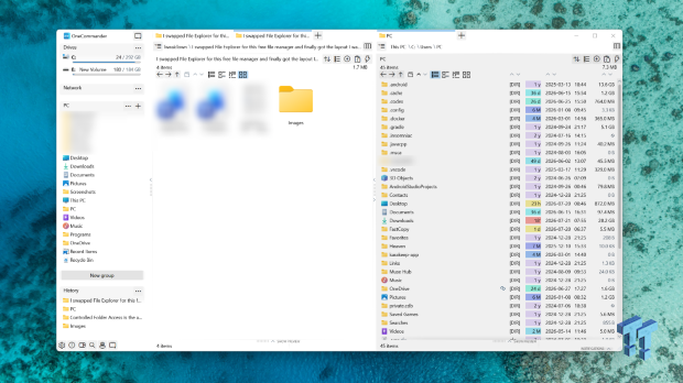 I swapped File Explorer for this free file manager and finally got the layout I wanted 01