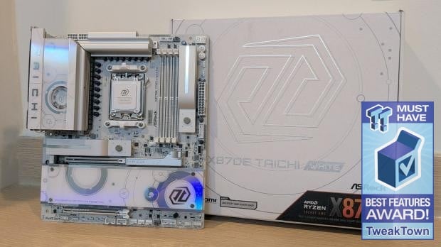 ASRock X870E Taichi White: a premium AM5 motherboard with 10G LAN and WiFi 7