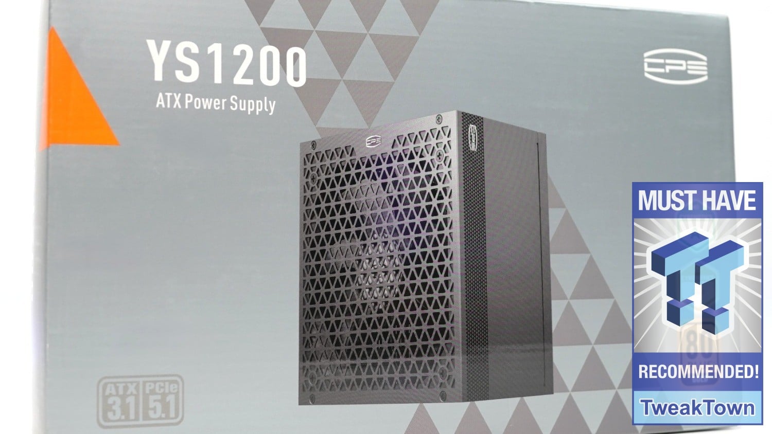 CPS PCCooler YS1200 ATX 3.1 80 PLUS Gold PSU