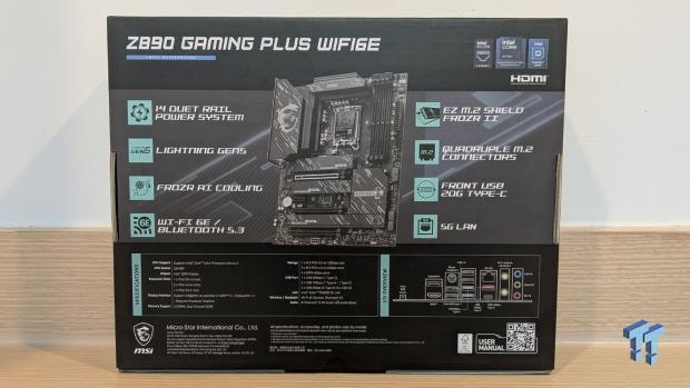 MSI Z890 Gaming Plus WIFI6E Review - Z890 for under $200 03