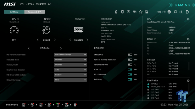 MSI Z890 Gaming Plus WIFI6E Review - Z890 for under $200 12