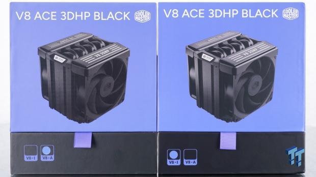 Cooler Master V8 ACE 3DHP BLACK CPU Cooler Review 02