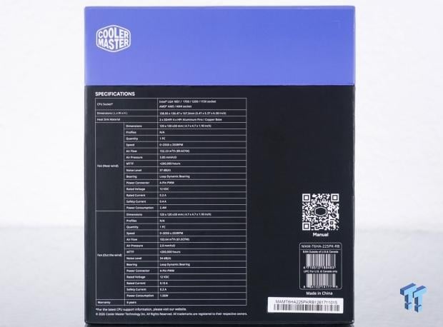 Cooler Master V8 ACE 3DHP BLACK CPU Cooler Review 04