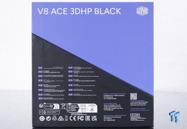 Cooler Master V8 ACE 3DHP BLACK CPU Cooler Review 05