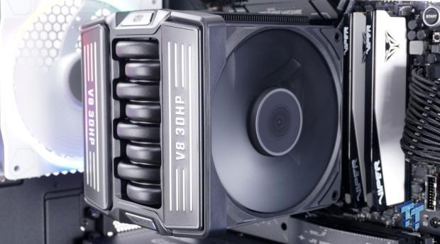 Cooler Master V8 ACE 3DHP BLACK CPU Cooler Review 30