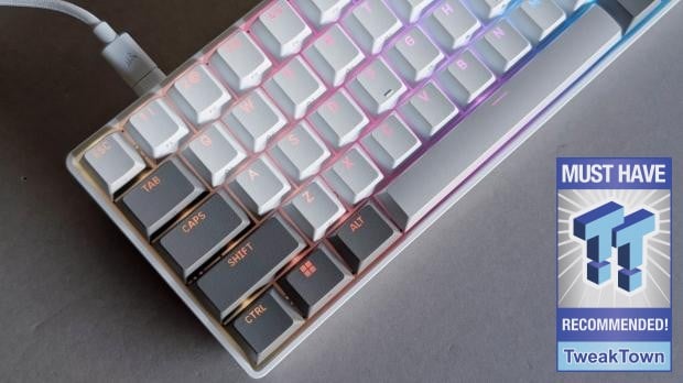 Corsair CLIPPER PRO MINI 60 Hall Effect Gaming Keyboard - Small and Mighty
