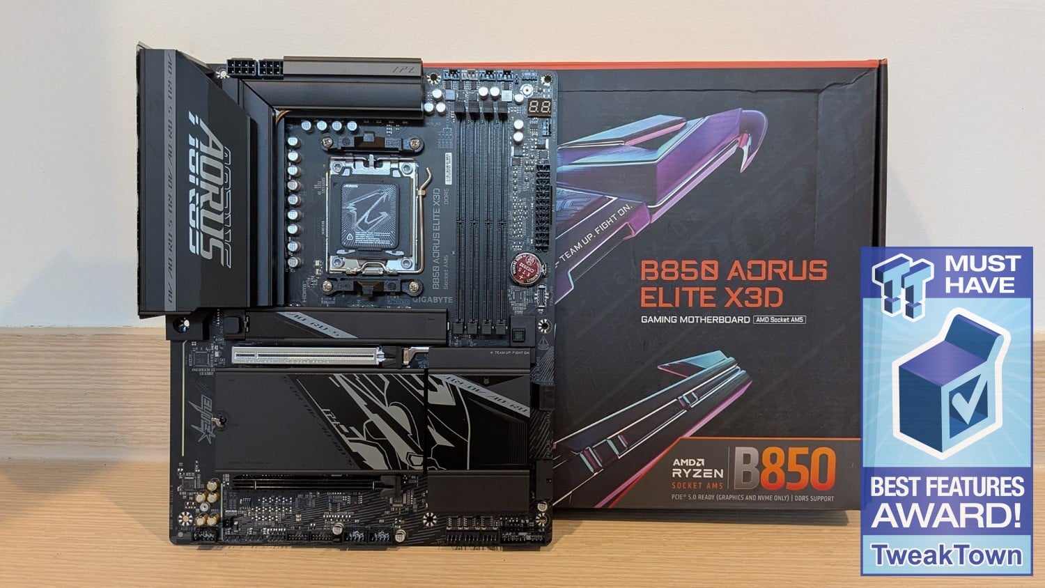 GIGABYTE B850 AORUS Elite X3D Review - B850 maxed out