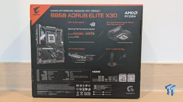 GIGABYTE B850 AORUS Elite X3D Review - B850 maxed out 03