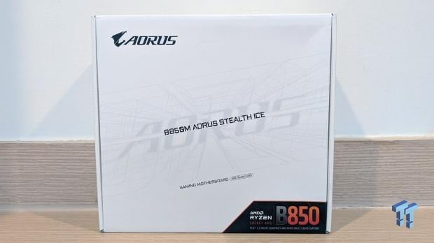 GIGABYTE B850M AORUS Stealth Ice Review - One for the cleanest of builds 02