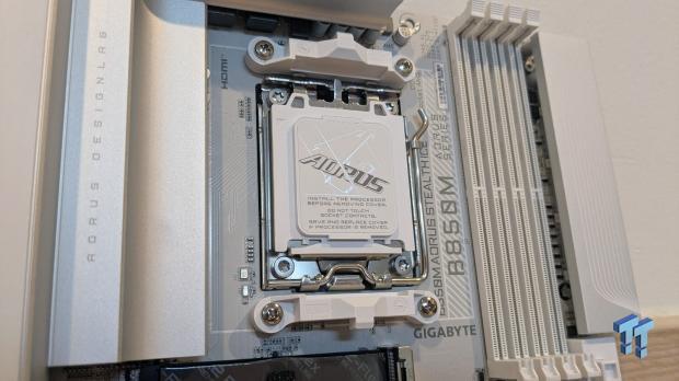 GIGABYTE B850M AORUS Stealth Ice Review - One for the cleanest of builds 30