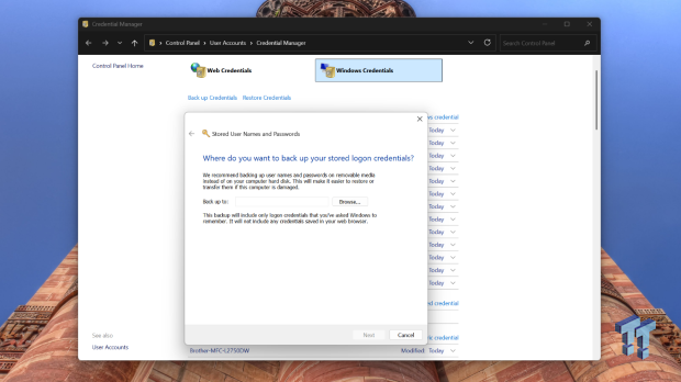 I audited every credential Windows had stored for me and deleted three-quarters of them 03