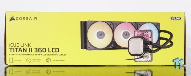 Corsair iCUE LINK Titan II 360 RX LCD Liquid CPU Cooler Review 05