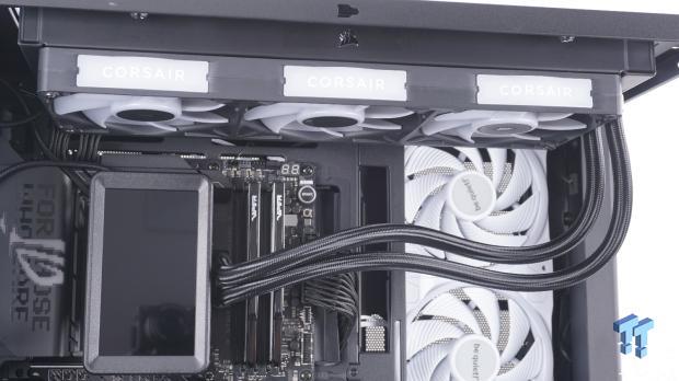 Corsair iCUE LINK Titan II 360 RX LCD Liquid CPU Cooler Review 31